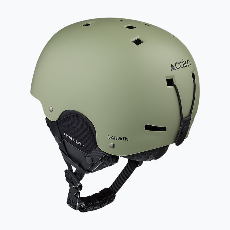 Kask narciarski Cairn Darwin mat light khaki 2