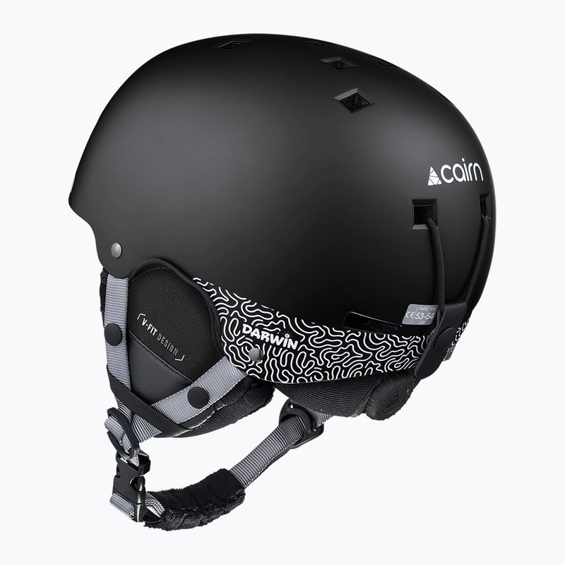 Kask narciarski dziecięcy Cairn Darwin Jr matte black 2