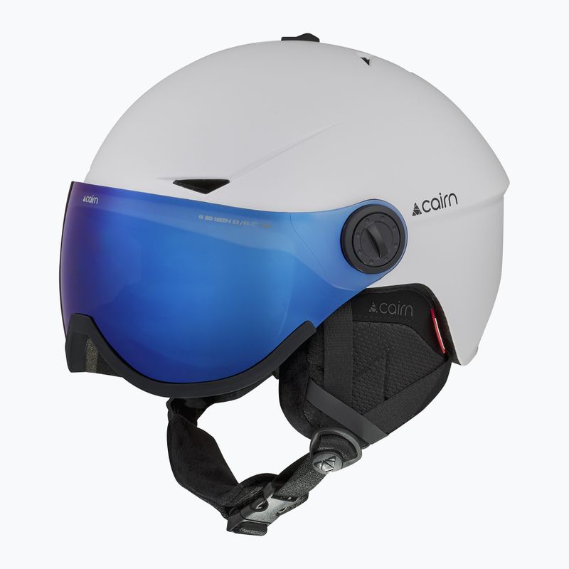 Kask narciarski Cairn Rise II Visor mat white