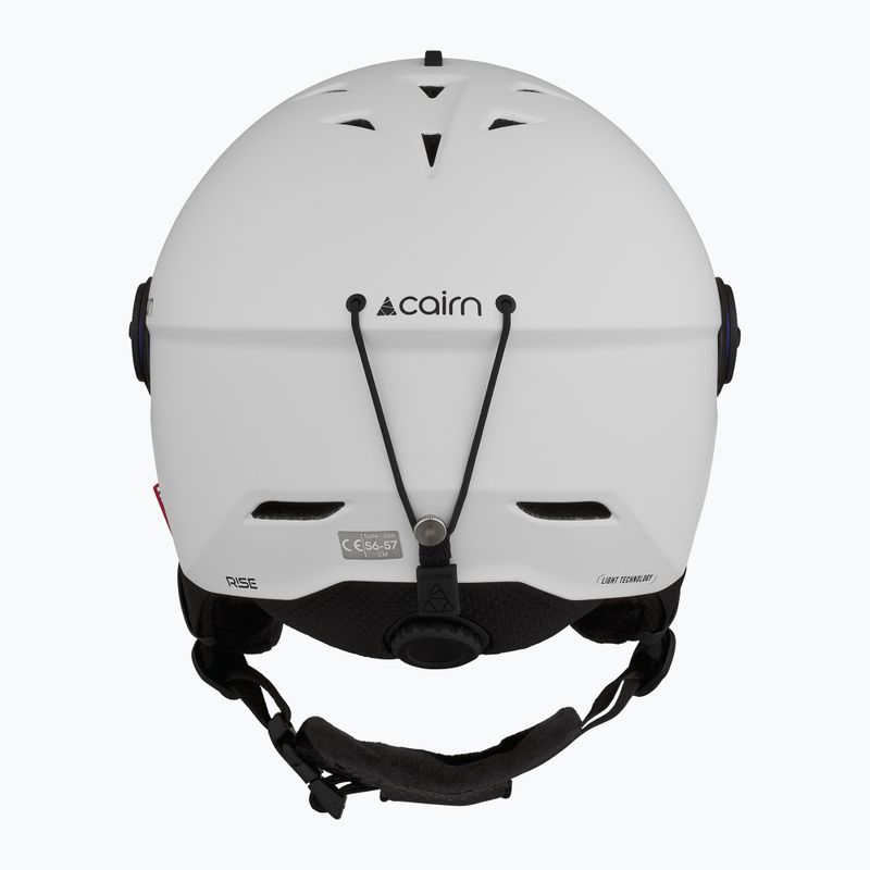 Kask narciarski Cairn Rise II Visor mat white 4