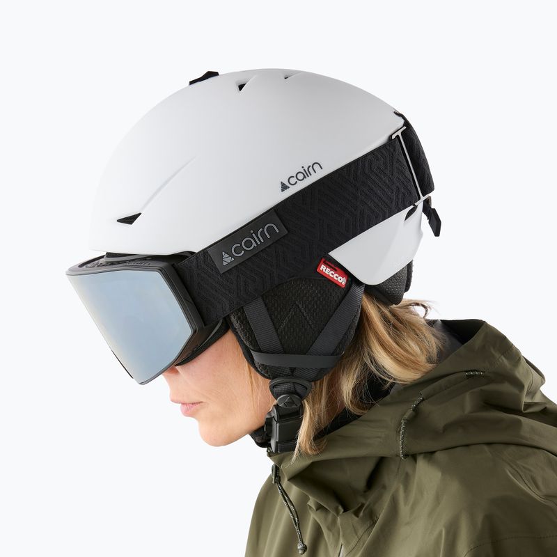 Kask narciarski Cairn Rise II mat white 5