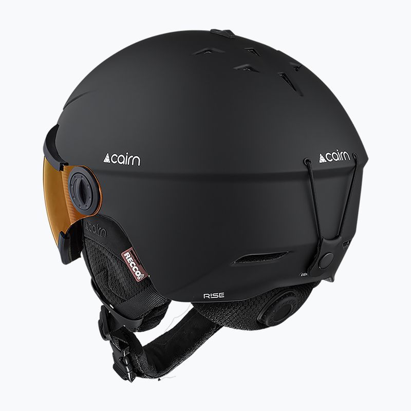 Kask narciarski Cairn Rise II Photochromic matte black 5
