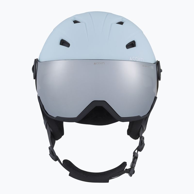 Kask narciarski Cairn Electron Visor mat sky 3