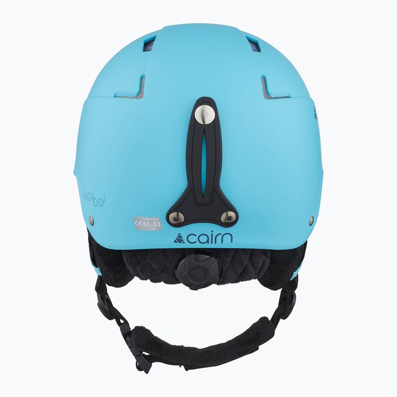 Kask narciarski dziecięcy Cairn Android Jr mat turquoise 4