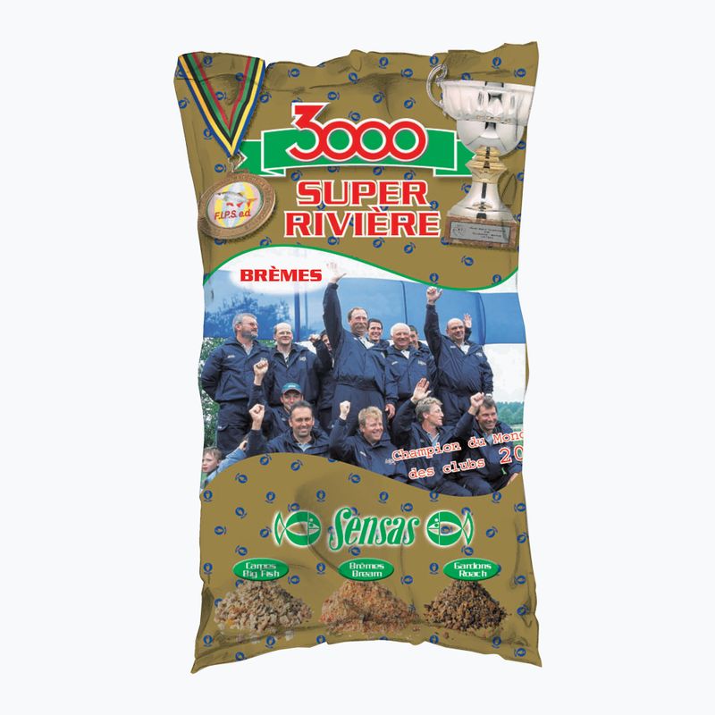 Zanęta wędkarska Sensas 3000 Super Riviere Bremes