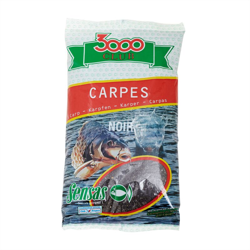 Zanęta wędkarska Sensas Club 3000 Carpes Noire