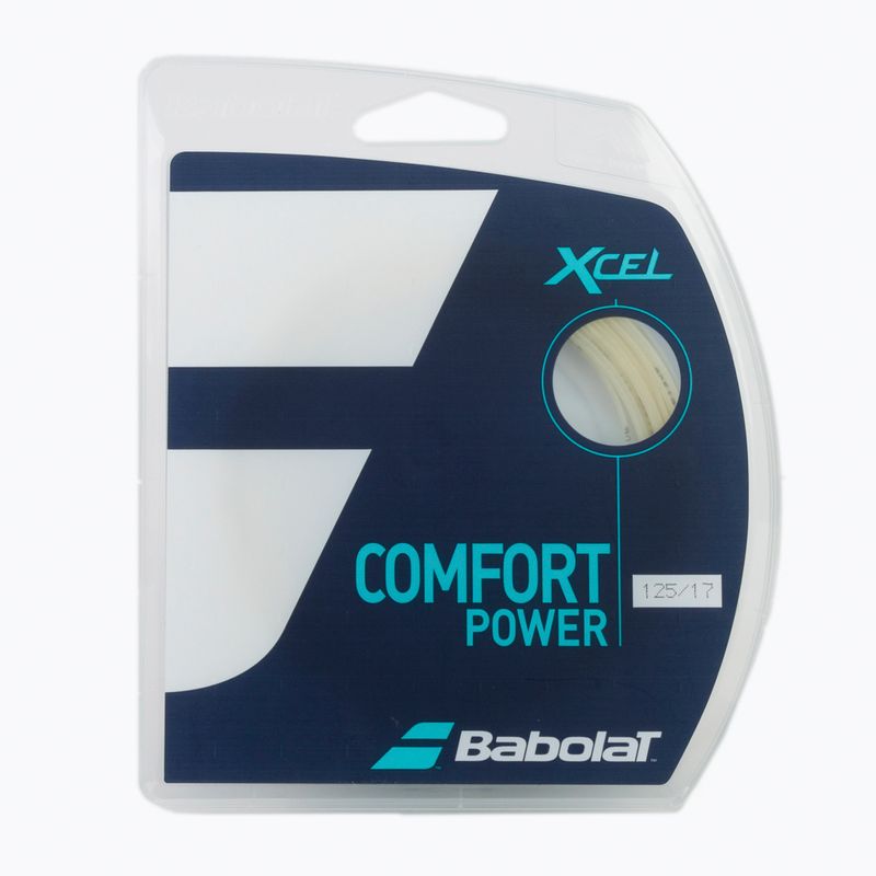 Naciąg tenisowy Babolat 12 m XCEL natural
