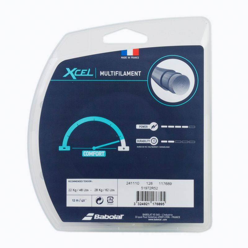 Naciąg tenisowy Babolat 12 m XCEL natural 2