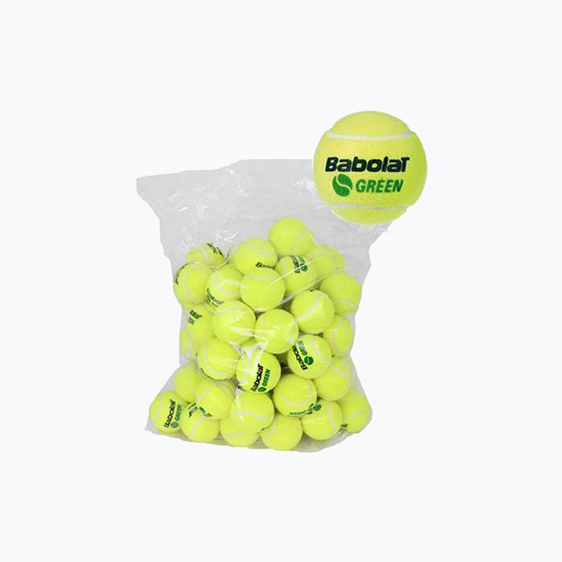 Piłki tenisowe Babolat Green Box 72 szt. yellow