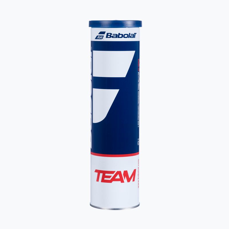 Piłki tenisowe Babolat Team 4 szt. yellow 2