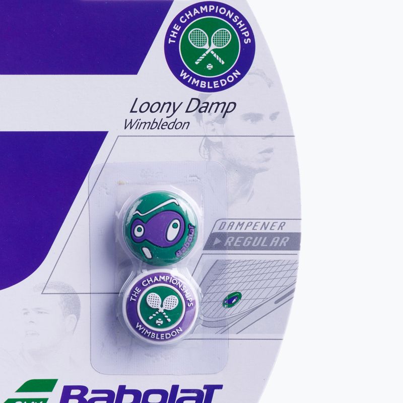 Tłumiki drgań Babolat Loony Damp Wimbledon 2 szt. multicolour 2