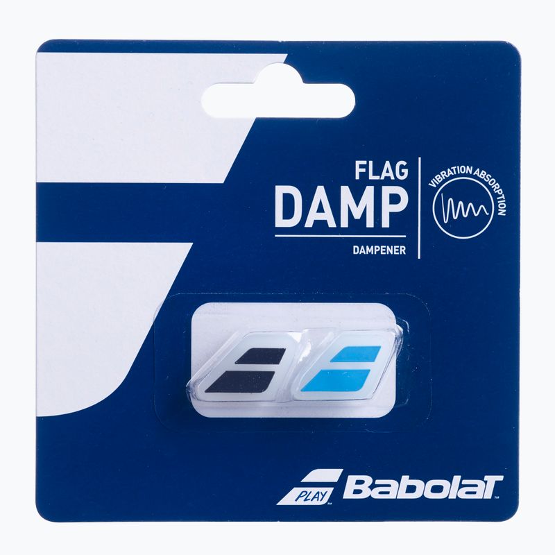 Tłumiki drgań Babolat Flag Damp 2 szt. black/blue 2