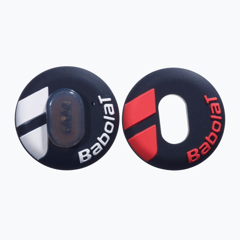 Tłumiki drgań Babolat Custom Damp 2 szt. black/ red/ fluo