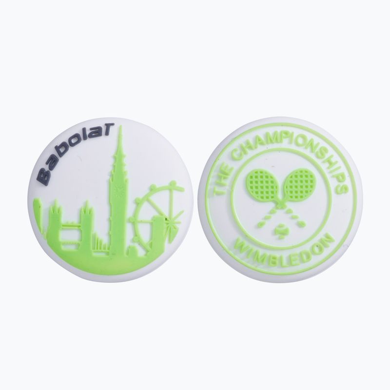 Tłumiki drgań Babolat Dampener Wimbledon 2 szt. white/green