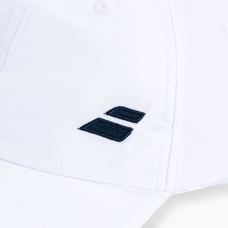 Czapka z daszkiem Babolat Basic Logo white/white 5
