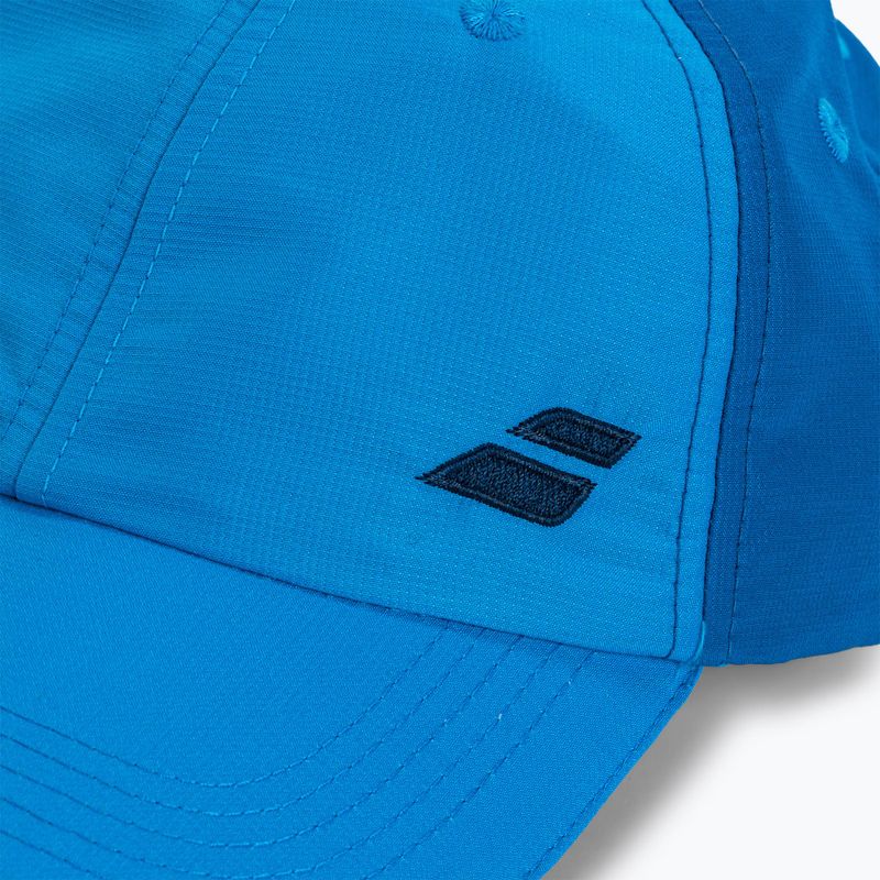 Czapka z daszkiem Babolat Basic Logo blue aster 5