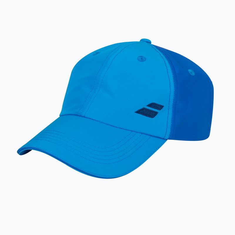 Czapka z daszkiem dziecięca Babolat Basic Logo Jr blue aster 6