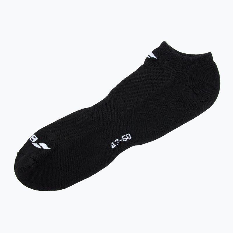Skarpety Babolat Invisible 3 pary black/black 2