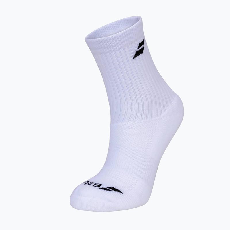 Skarpety dziecięce Babolat Junior 3 pary white/white