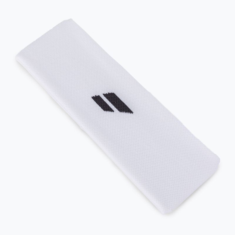 Frotka na głowę Babolat Logo Headband white/black