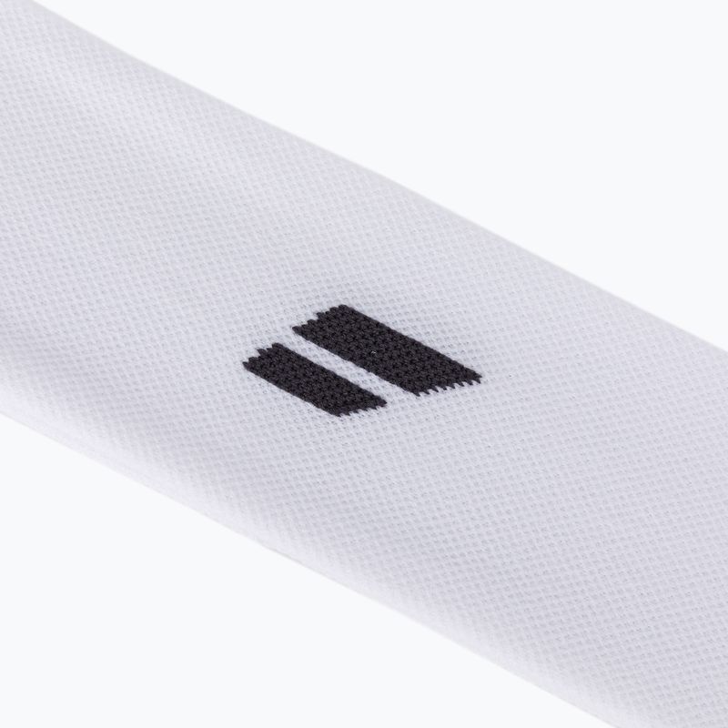 Frotka na głowę Babolat Logo Headband white/black 3