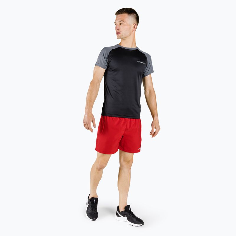 Koszulka tenisowa męska Babolat Play Crew Neck black/black 5