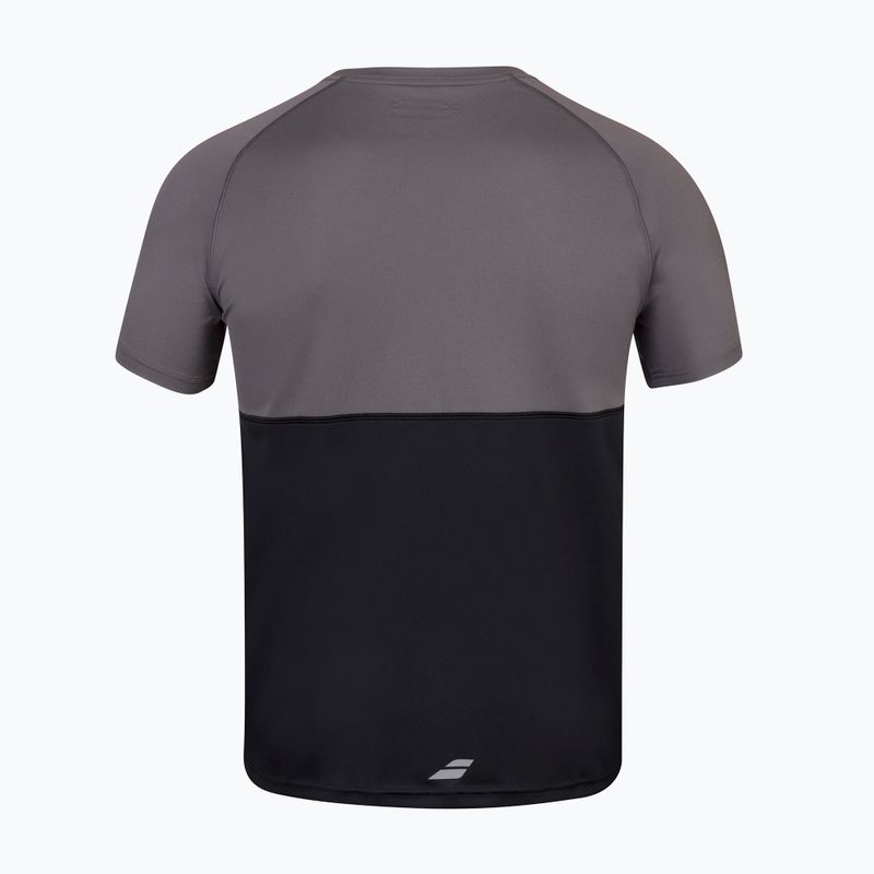 Koszulka tenisowa męska Babolat Play Crew Neck black/black 3
