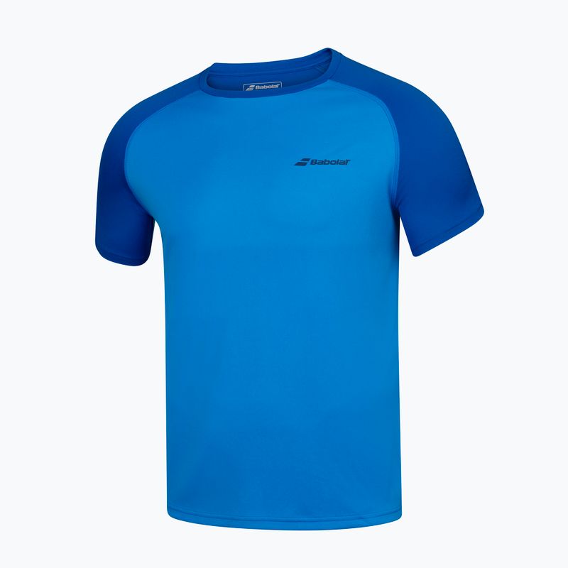 Koszulka tenisowa męska Babolat Play Crew Neck blue aster 2