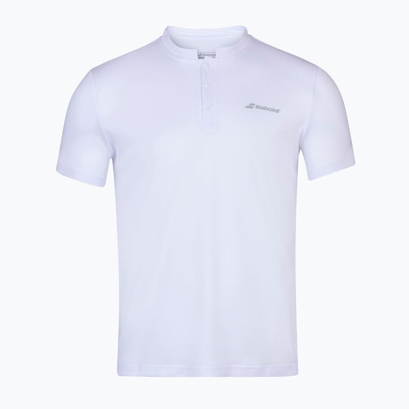 Koszulka polo tenisowa męska Babolat Play Polo white/white