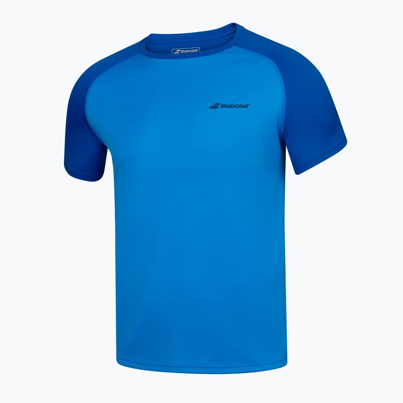 Koszulka tenisowa dziecięca Babolat Play Crew Neck Jr blue aster 2