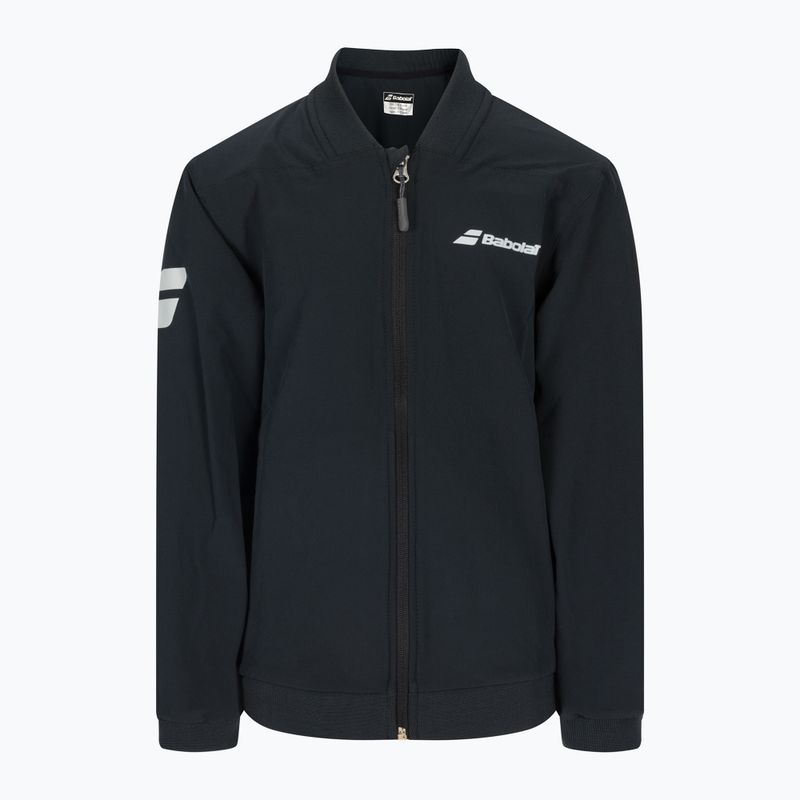 Bluza tenisowa dziecięca Babolat Play Jr black/black