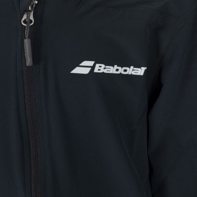 Bluza tenisowa dziecięca Babolat Play Jr black/black 3
