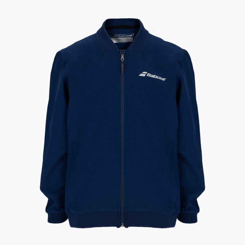 Bluza tenisowa dziecięca Babolat Play Jr estate blue