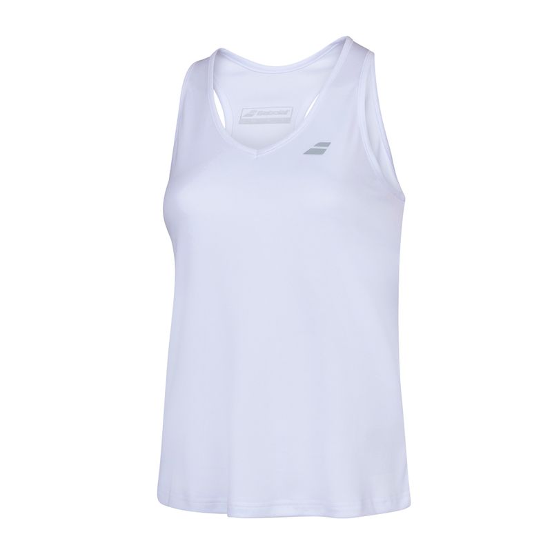 Koszulka tenisowa damska Babolat Play W white/white