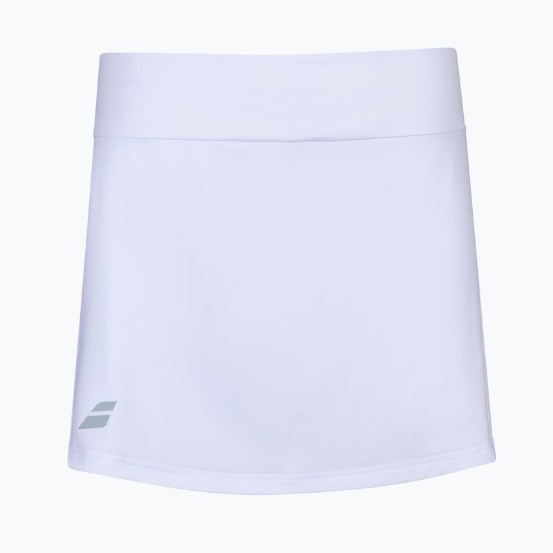 Spódnica tenisowa dziecięca Babolat Play Jr white/white