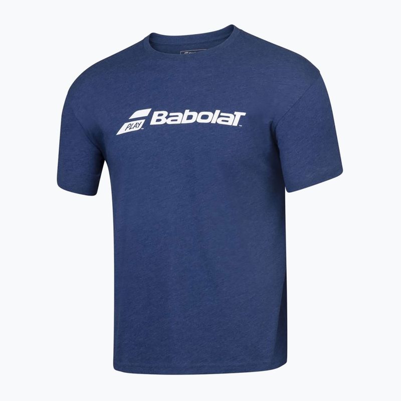 Koszulka tenisowa męska Babolat Exercise estate blue heather