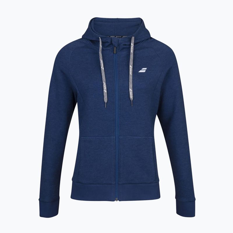 Bluza tenisowa damska Babolat Exercise Hood W estate blue heather 5