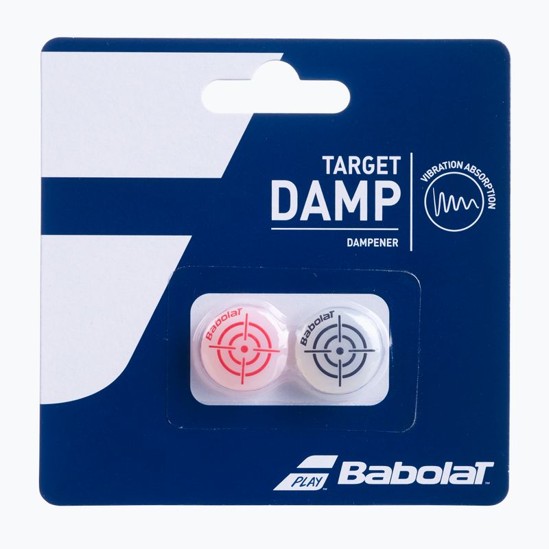 Tłumiki drgań Babolat Target Damp 2 szt. black/red/fluo 2