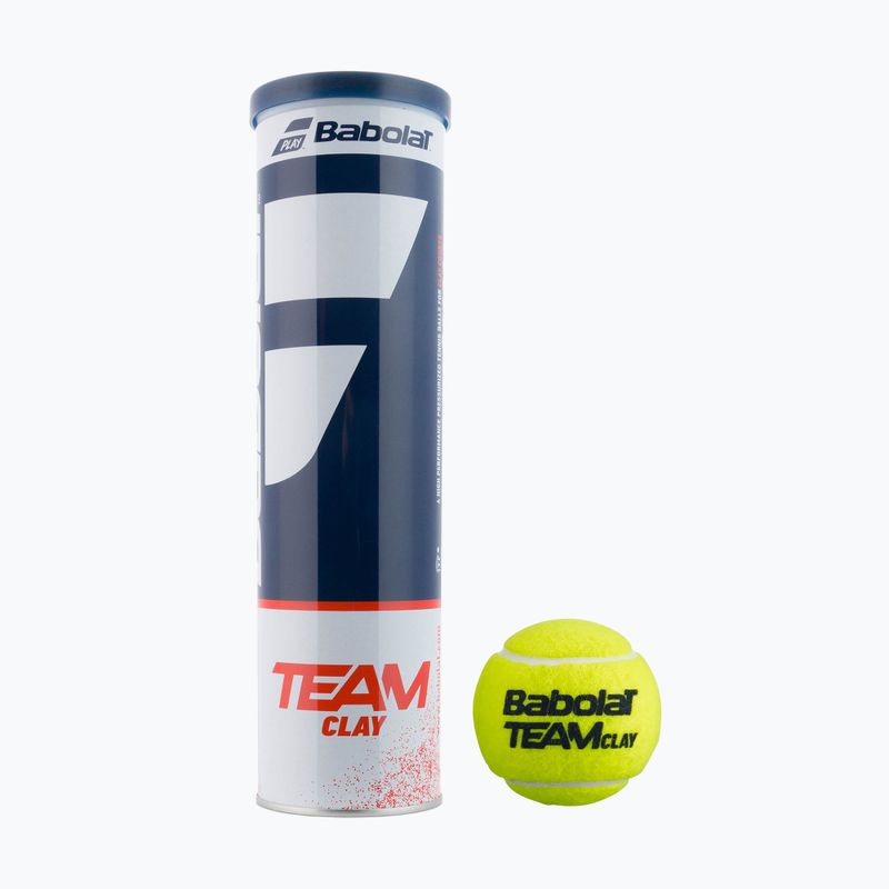 Piłki tenisowe Babolat Team Clay 4 szt.