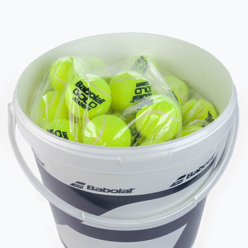 Piłki tenisowe Babolat Gold Academy Box 72 szt. yellow 3