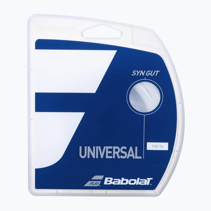 Naciąg tenisowy Babolat Syn Gut 12 m 1.25 mm 2021 white