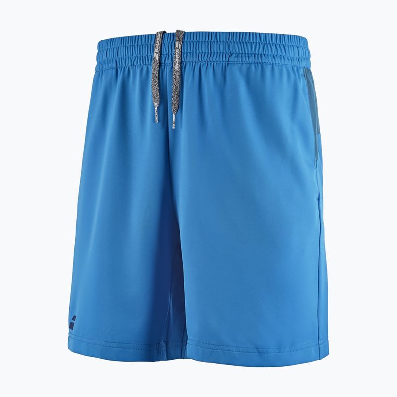 Spodenki tenisowe dziecięce Babolat Play Jr blue aster 2