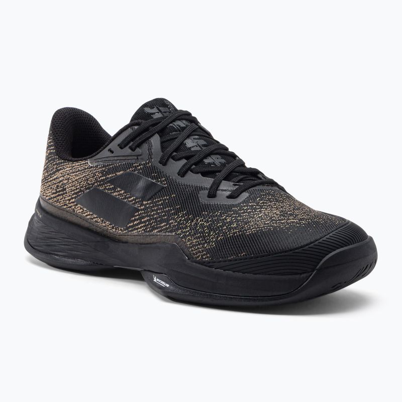 Buty do tenisa męskie Babolat 21 Jet Mach 3 AC black/gold