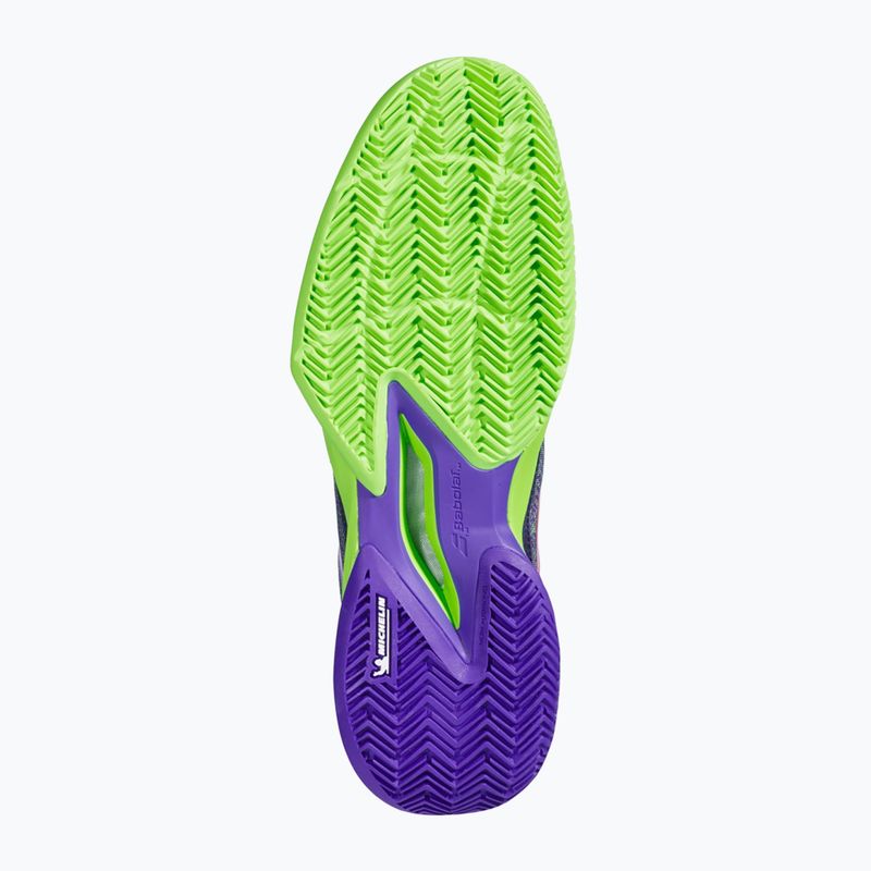 Buty do tenisa męskie Babolat 21 Jet Mach 3 Clay jade lime 14