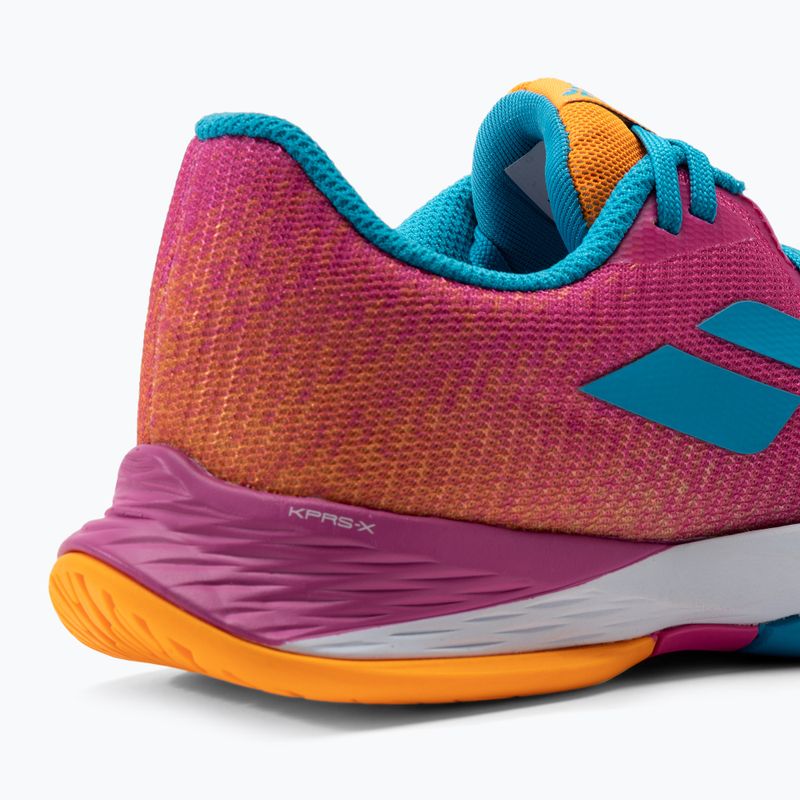 Buty do tenisa dziecięce Babolat 21 Jet Mach 3 AC Jr hot pink 7