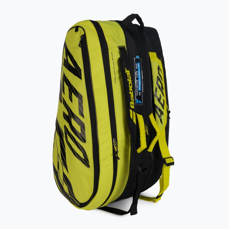 Torba tenisowa Babolat RH X12 Pure Aero 73 l black/yellow 4