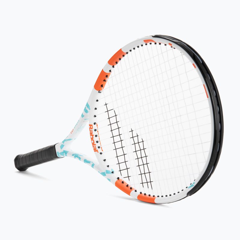 Rakieta tenisowa damska Babolat Evoke 102 N white/blue/orange 2