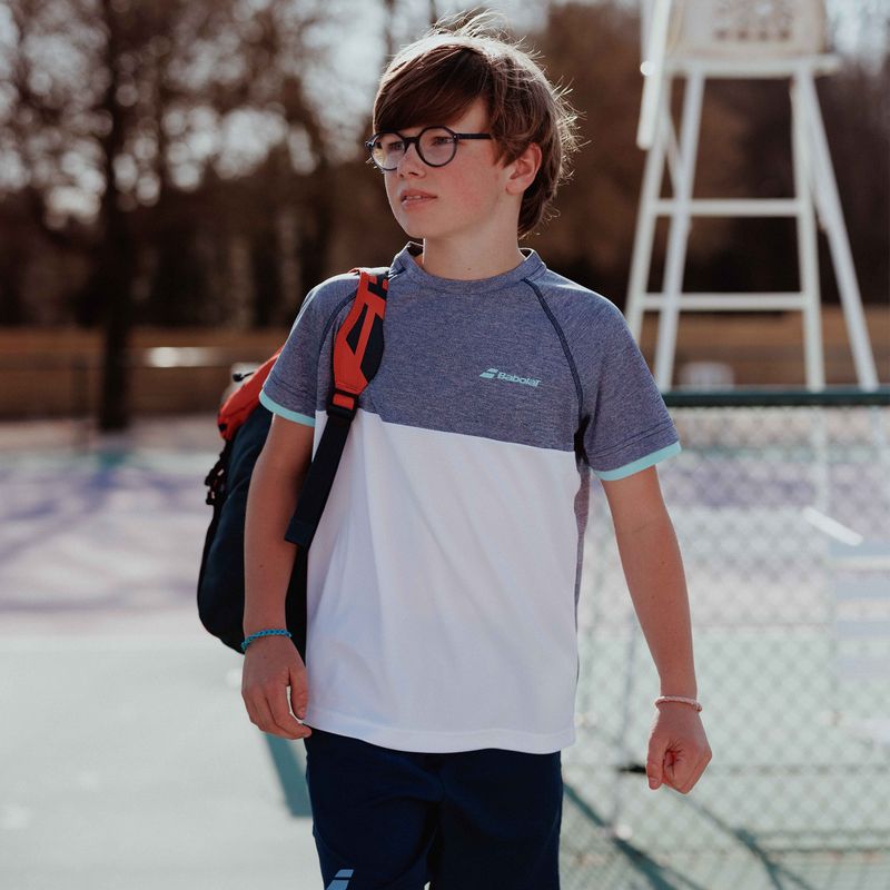 Plecak tenisowy dziecięcy Babolat Backpack Club Junior Boy 16 l blue/red 13