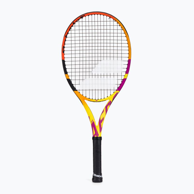 Rakieta tenisowa dziecięca Babolat Pure Aero 26 Rafa Jr yellow/orange/violet