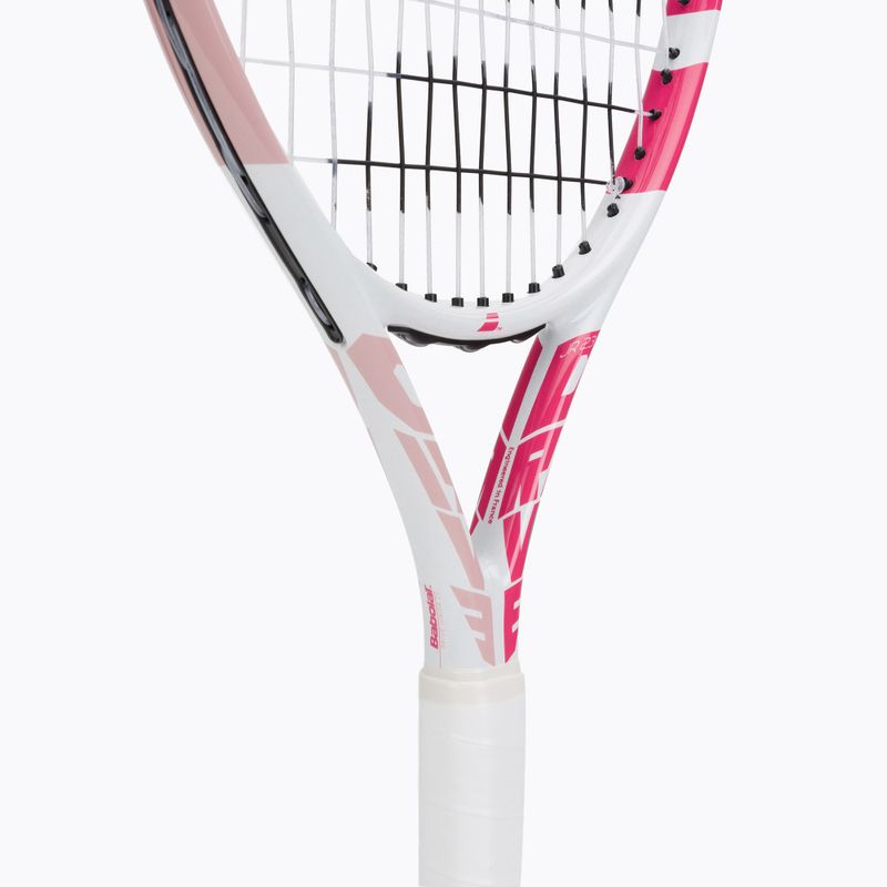 Rakieta tenisowa dziecięca Babolat Drive 23 Girl white/pink 5